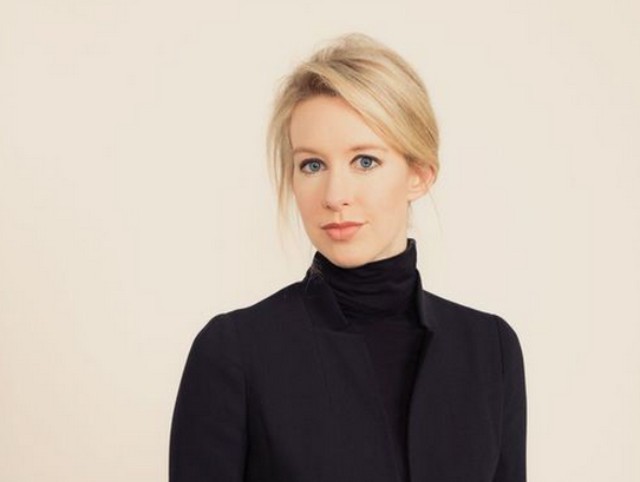 福布斯富豪榜最新上榜：血液测试公司Theranos3年轻的的创始人Elizabeth Holmes