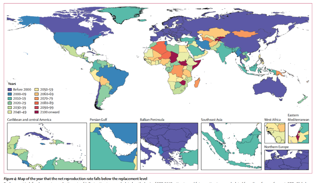 柳叶刀：全球生育率持续下降，2100年中国将仅有7亿人口，非洲逐渐崛起，人类或将迎来新世界